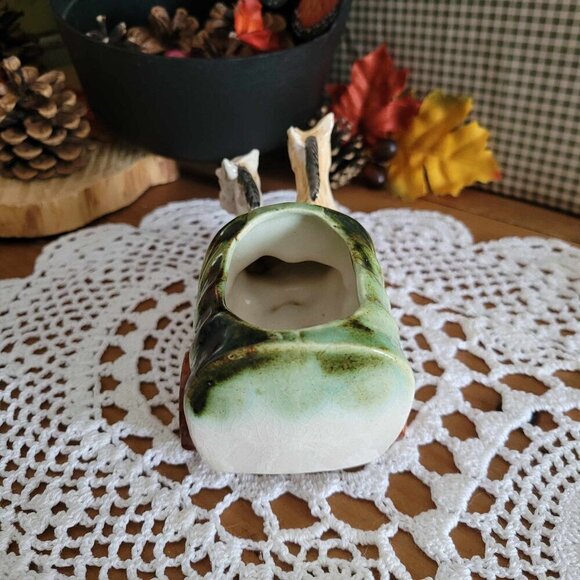 Occupied Japan Planter Horses & Cart - Picture 7 of 11